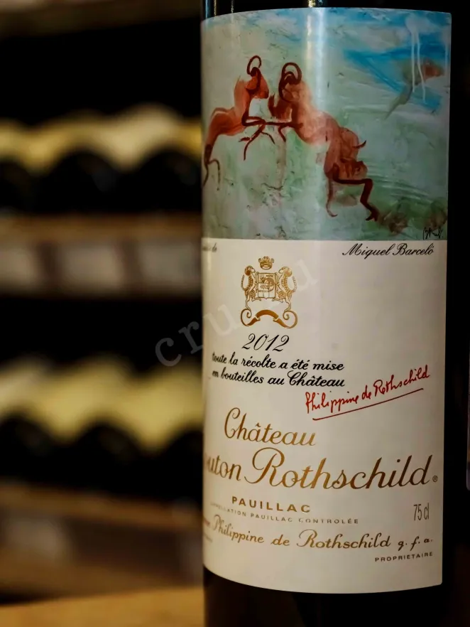 В магазине Крю Профи Chateau Mouton Rothschild Pauillac 2012 0.75 л