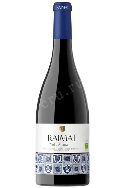 Вино Raimat Vol d'Anima de Raimat Tinto Costers del Segre DO in wooden box 2018 0.75 л