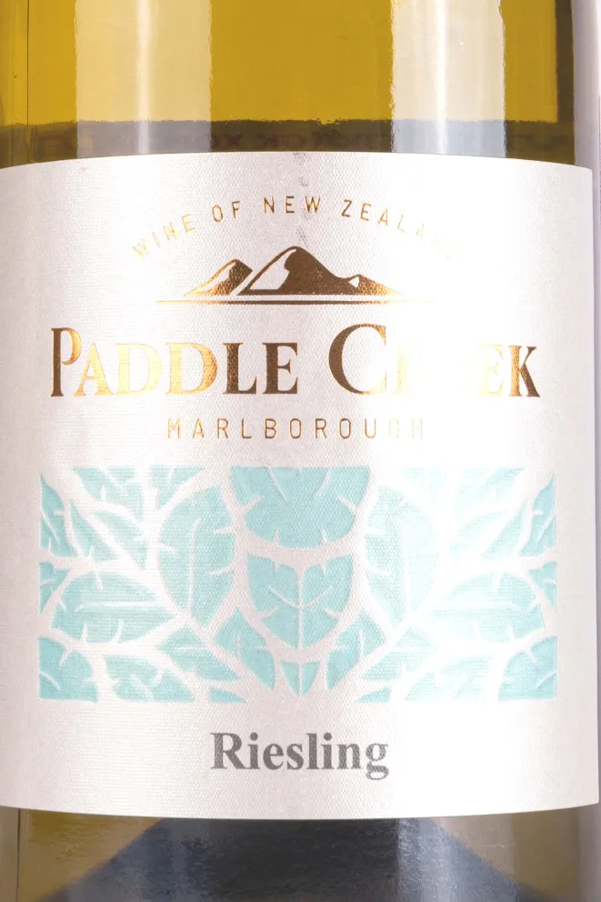 Этикетка Paddle Creek Riesling 2022 0.75 л