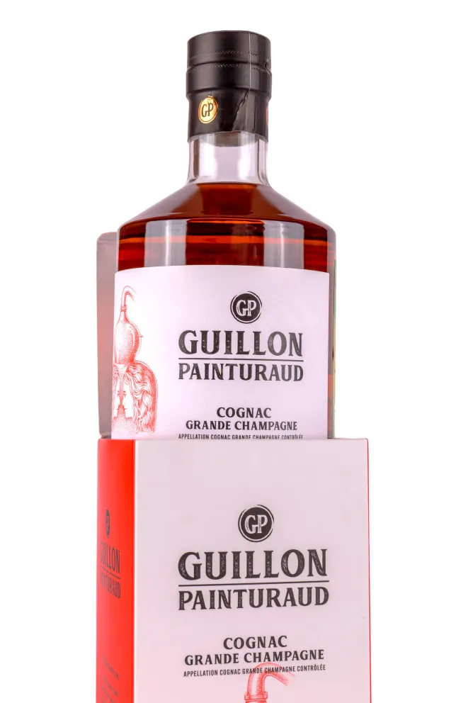В подарочной коробке Guillon Painturaud XO Vielle Reserve 1er Cru de Cognac in gift box 0.7 л