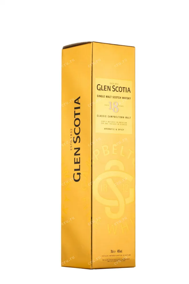 Виски Glen Scotia 18 years  0.7 л