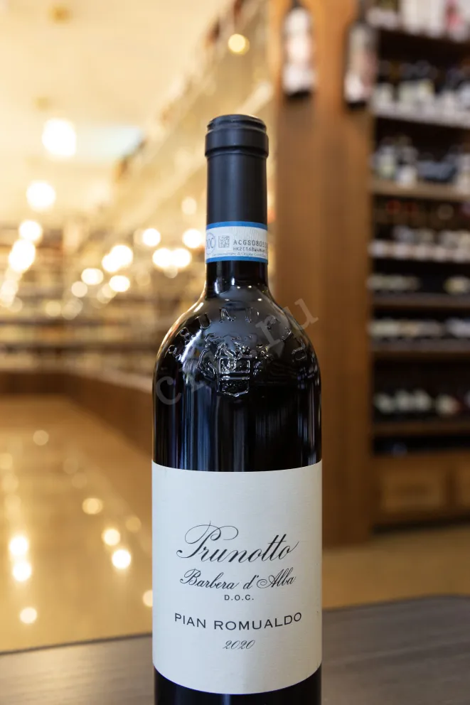 В магазине Крю Профи Prunotto Barbera d'Alba DOC Pian Romualdo 2020 0.75 л