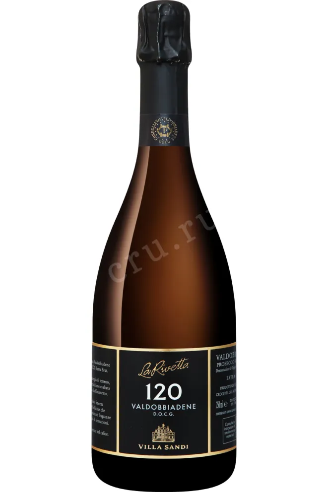 Игристое вино Villa Sandi La Rivetta 120 Prosecco di Valdobbiadene Superiore DOCG Extra Brut 2023 0.75 л