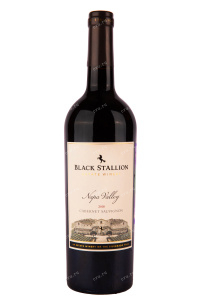 Вино Black Stallion Cabernet Sauvignon 2018 0.75 л