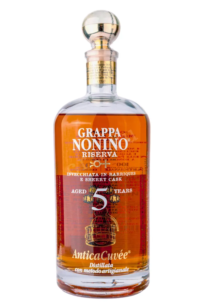Бутылка Nonino Riserva Antica Cuvee 2013 0.7 л