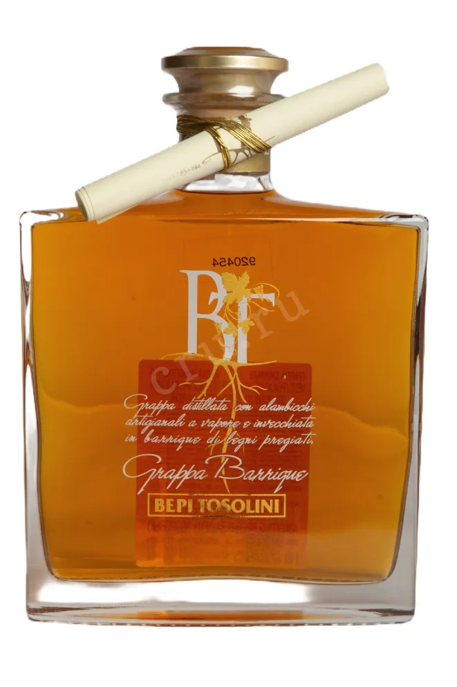 Бутылка Bepi Tosolini Girale Grappa di Chardonnay 0.7 л