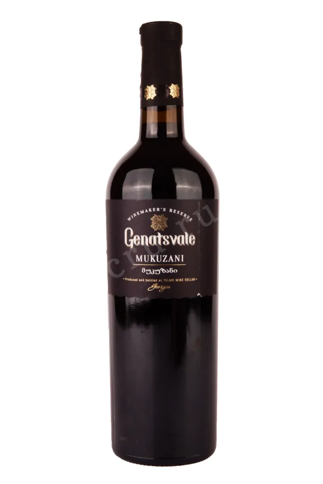 Вино Genatsvale Winemaker's Reserve Mukuzani 2018 0.75 л