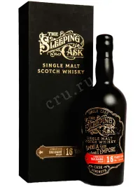 Виски The Sleeping Cask Omnia Cum Tempore 16 Years Old in goft box  0.7 л