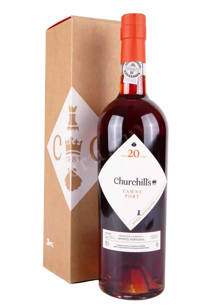 Портвейн Churchills Tawny 20 years 2003 0.75 л
