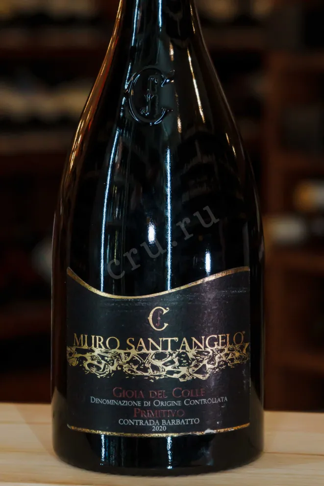 В магазине Крю Профи Muro Sant'Angelo Contrada Barbatto Primitivo Gioia del Colle DOC 2020 0.75 л