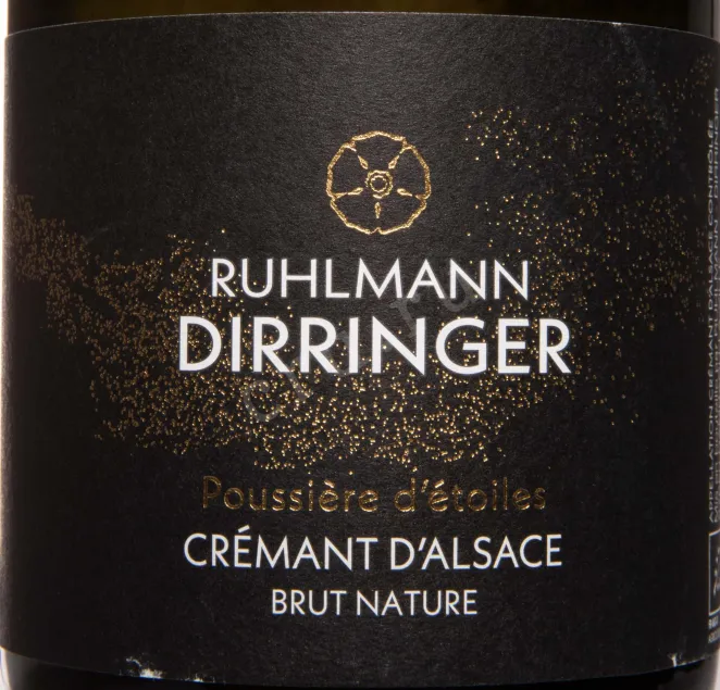Этикетка Ruhlmann Dirringer Poussieres d'Etoile Cremant d'Alsace White 2023 0.75 л