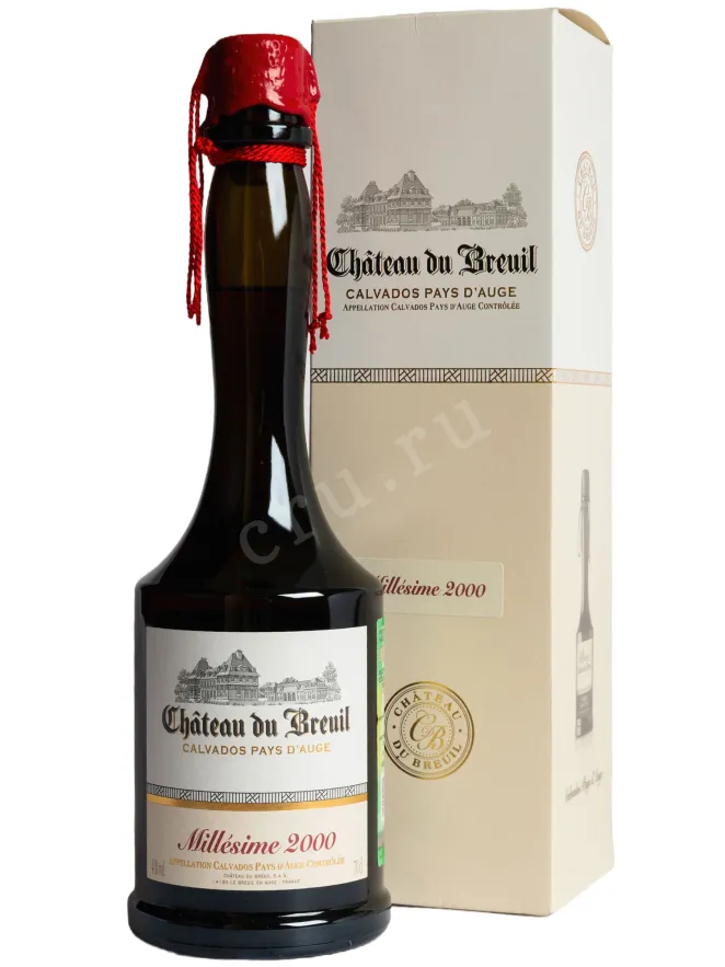Кальвадос Chateau du Breuil Millesime in gift box 2000  0.7 л
