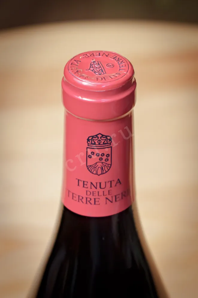 Пробка Tenuta delle Terre Nere Etna Rosso Moganazzi 2021 0.75 л