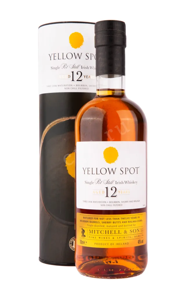 Виски Yellow Spot 12 years in tube  0.7 л
