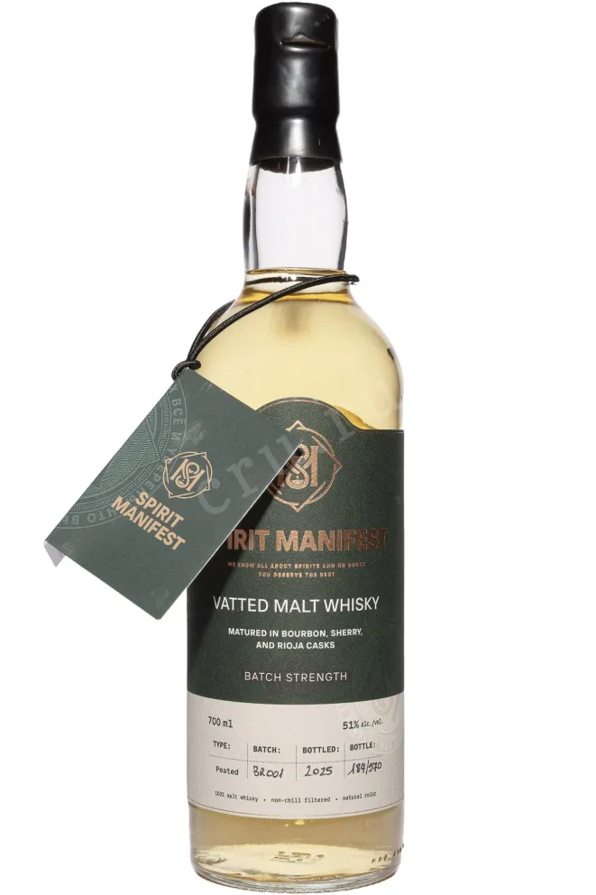 Виски Spirit Manifest Vatted Malt  0.7 л