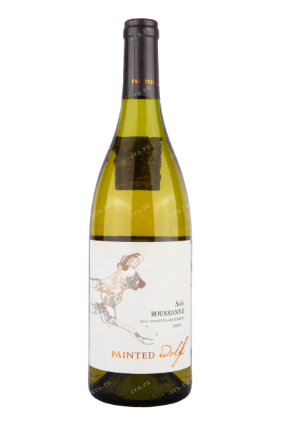 Вино Painted Wolf Solo Roussanne 2020 0.75 л