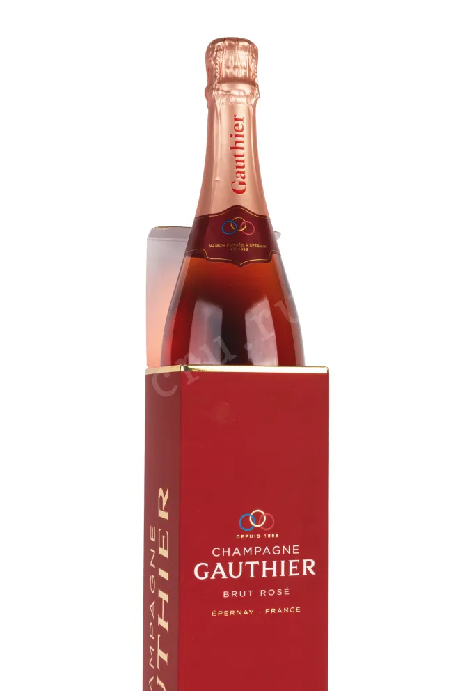 В подарочной коробке Gauthier Rose gift box 2018 0.75 л