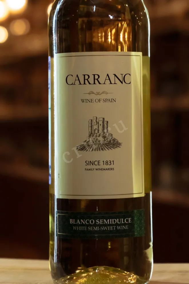 В магазине Крю Профи Carranc Blanco Semidulce 2022 0.75 л