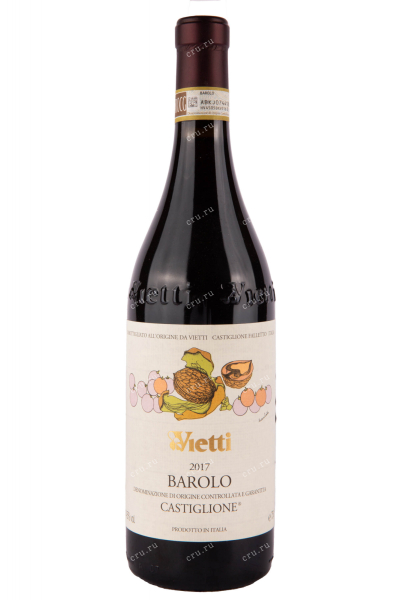 Вино Vietti Barolo Castiglione 2017 0.75 л