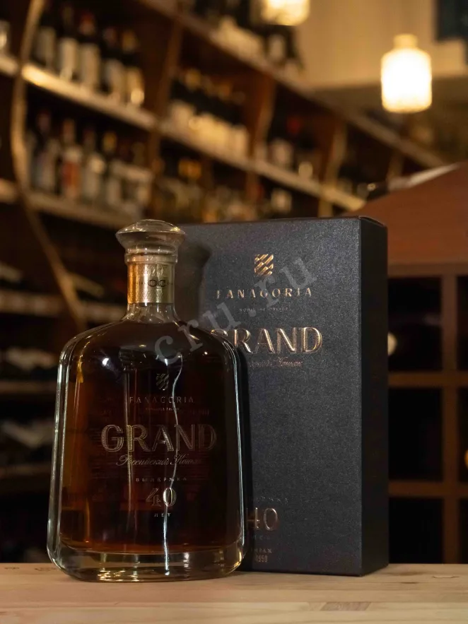 В магазине Крю Профи Fanagoria Grand 40 Years Old gift box 0.7 л