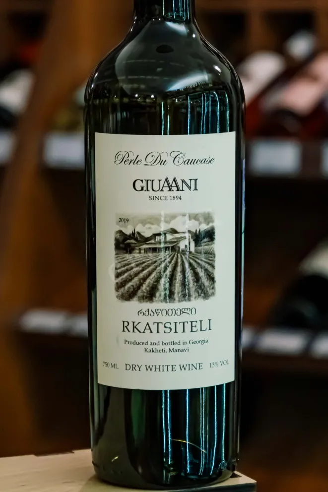 В магазине Крю Профи Giuaani Perle du Caucase Rkatsiteli 2019 0.75 л