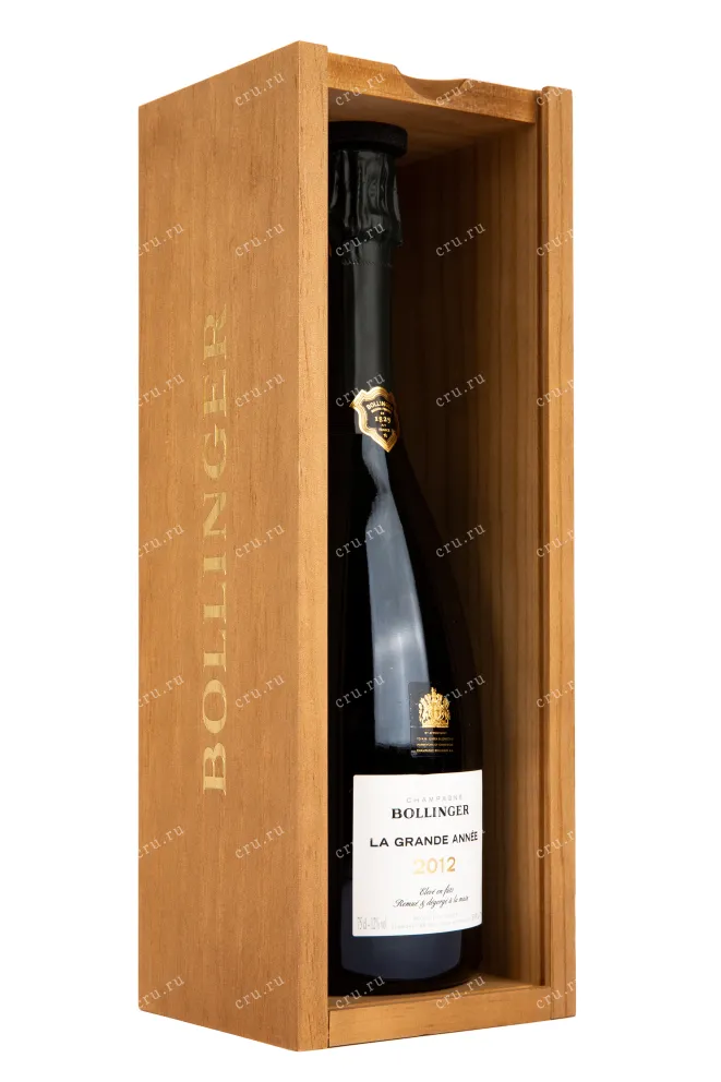 Подарочная коробка игристого вина Bollinger La Grande Annee Brut 0.75 л