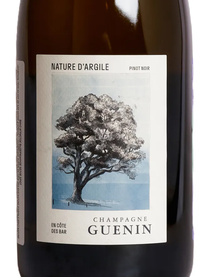 Этикетка Guenin en Cote des Bar Nature D’Argile 0.75 л