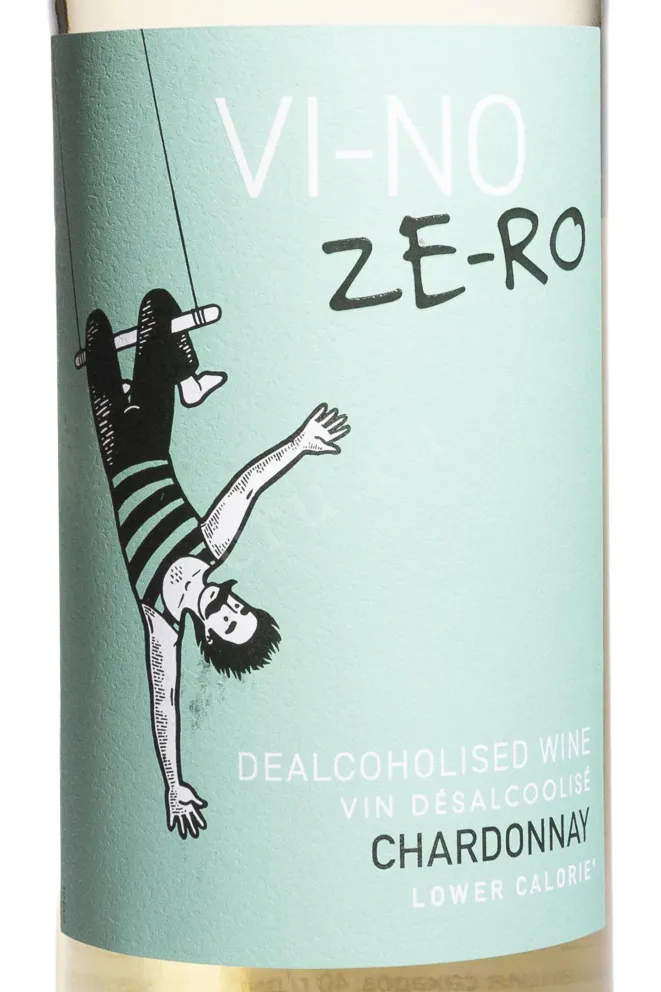 Этикетка Vi-No Ze-Ro Chardonnay 2024 0.75 л