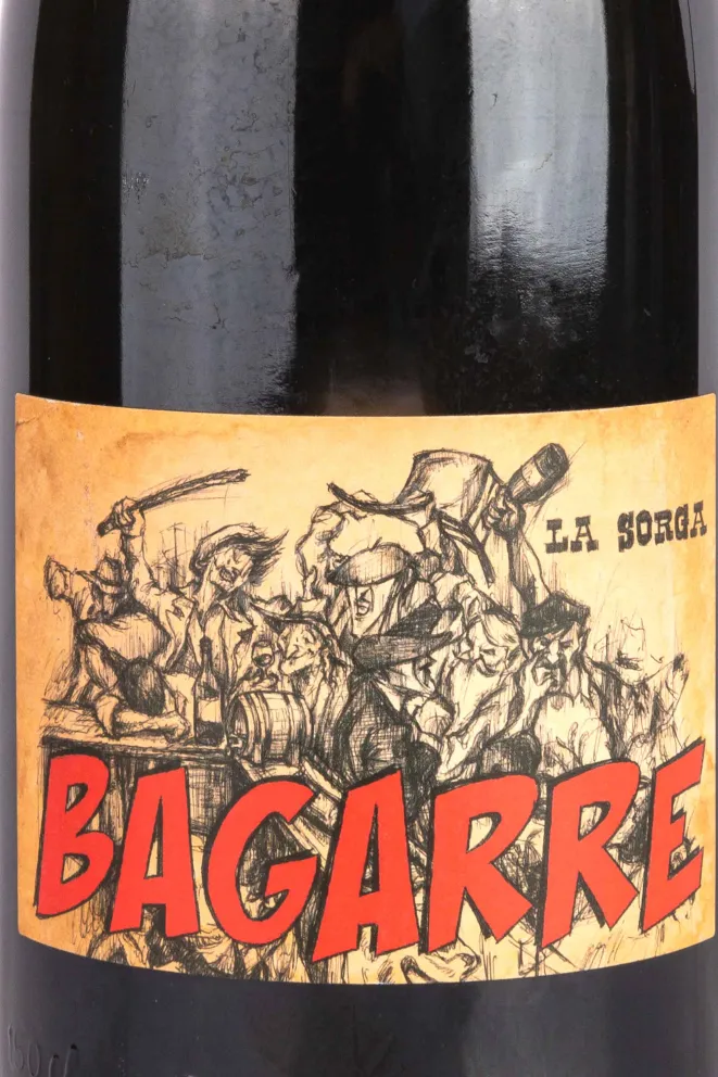 Этикетка La Sorga Bagarre VdF 2019 1.5 л