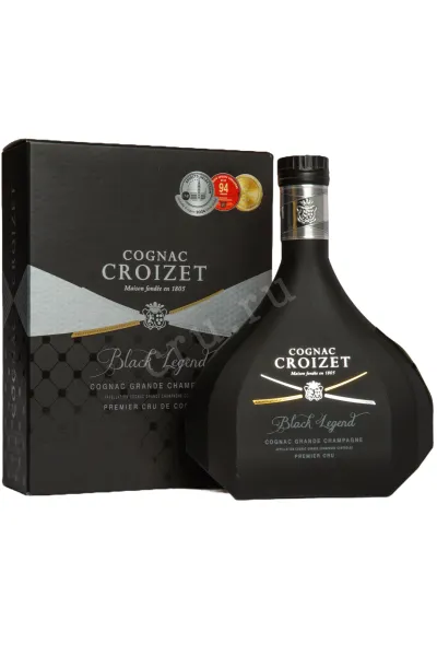 Коньяк Croizet Black Legend gift box  0.7 л