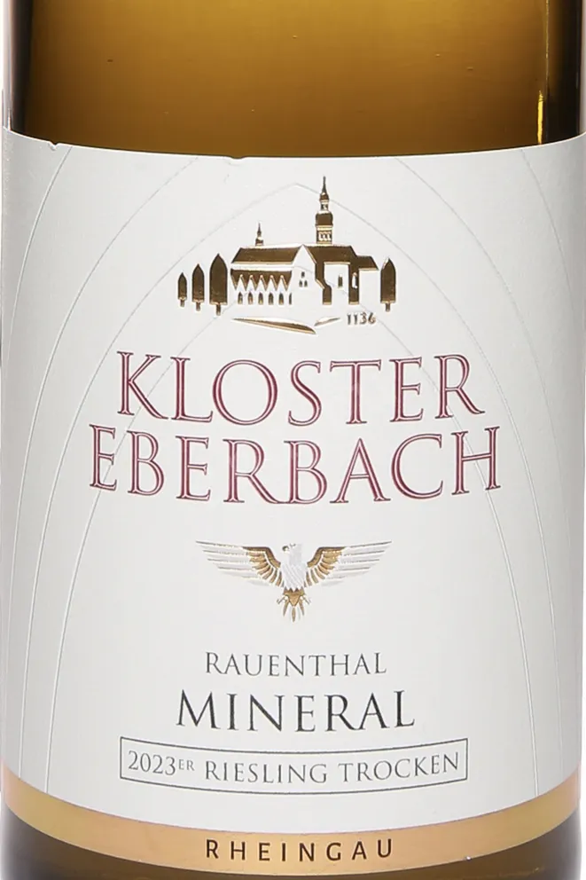 Этикетка Kloster Eberbach Rauenthaler Riesling 2023 0.75 л