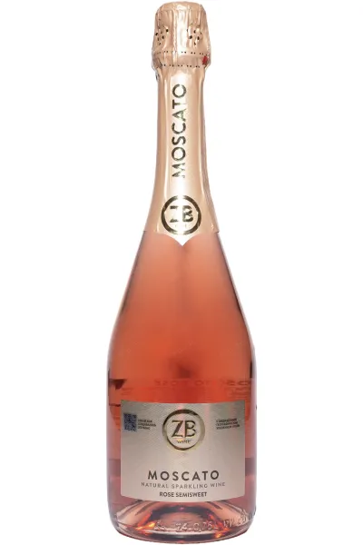 Игристое вино ЗБ вайн Москато Розе 2024 0.75 л