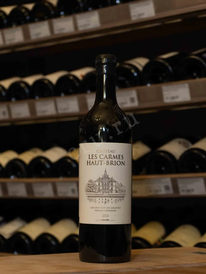 В магазине Крю Профи Chateau les Carmes Haut-Brion Pessac-Leognan 2021 0.75 л