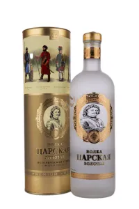 Водка Царская Золотая Историческая Серия  1 л