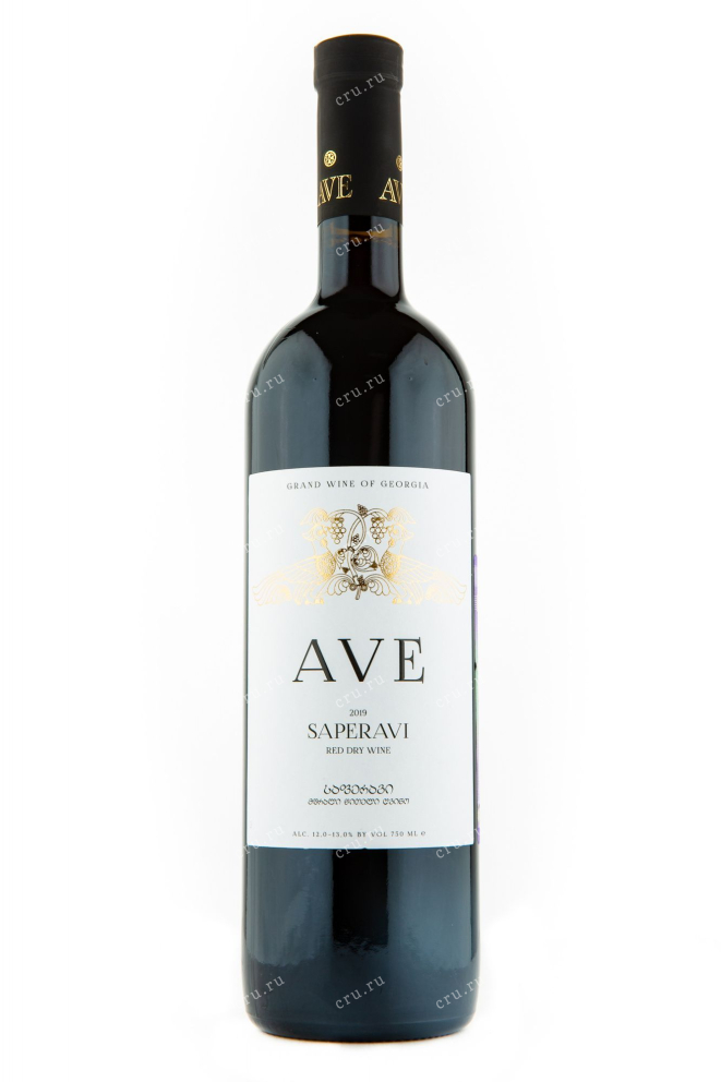 Вино Ave Saperavi Premium 2019 0.75 л