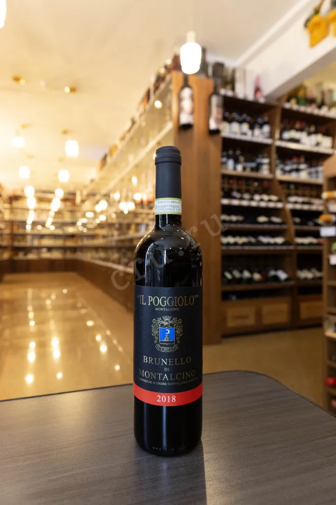 В магазине Крю Профи Brunello DI Montalcino Il Poggiolo 2018 0.75 л
