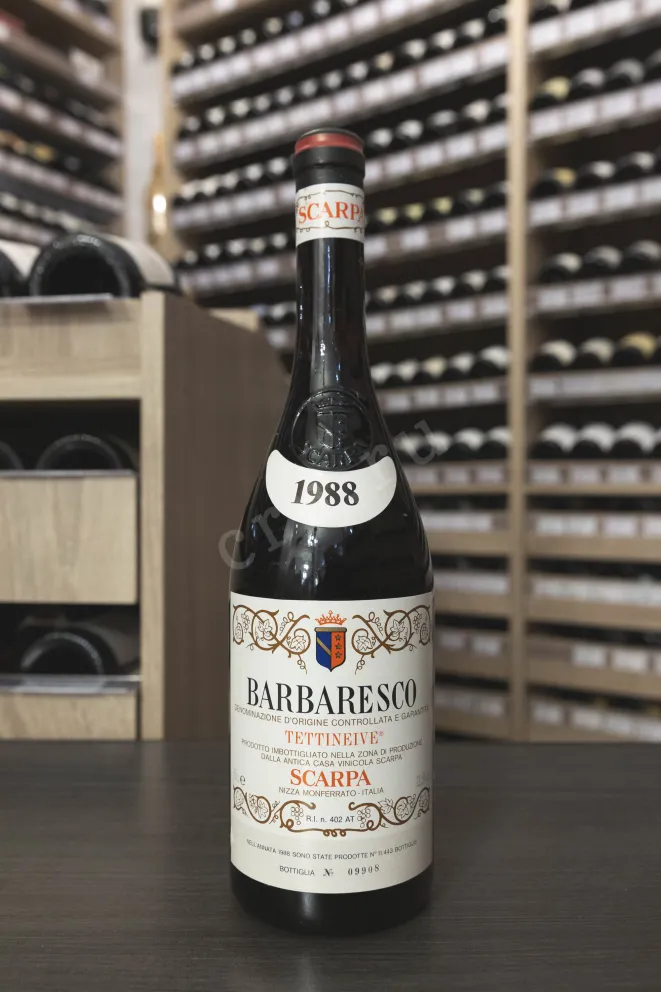 В магазине Крю Профи Scarpa Tettineive Barbaresco DOCG 1988 0.75 л