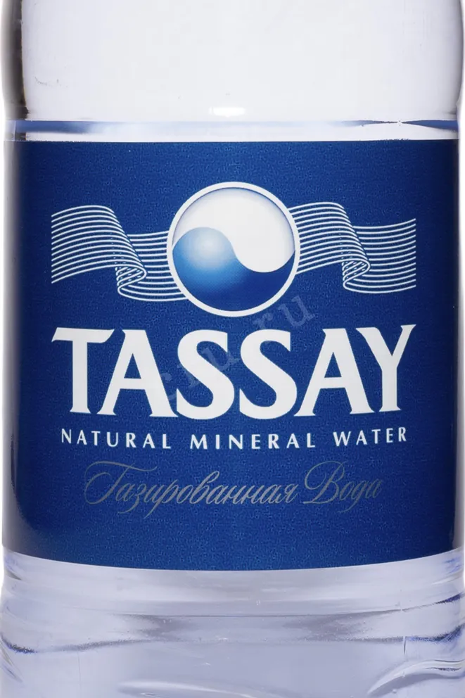 Этикетка Tassay Plastic Bottle Sparkling 1 л