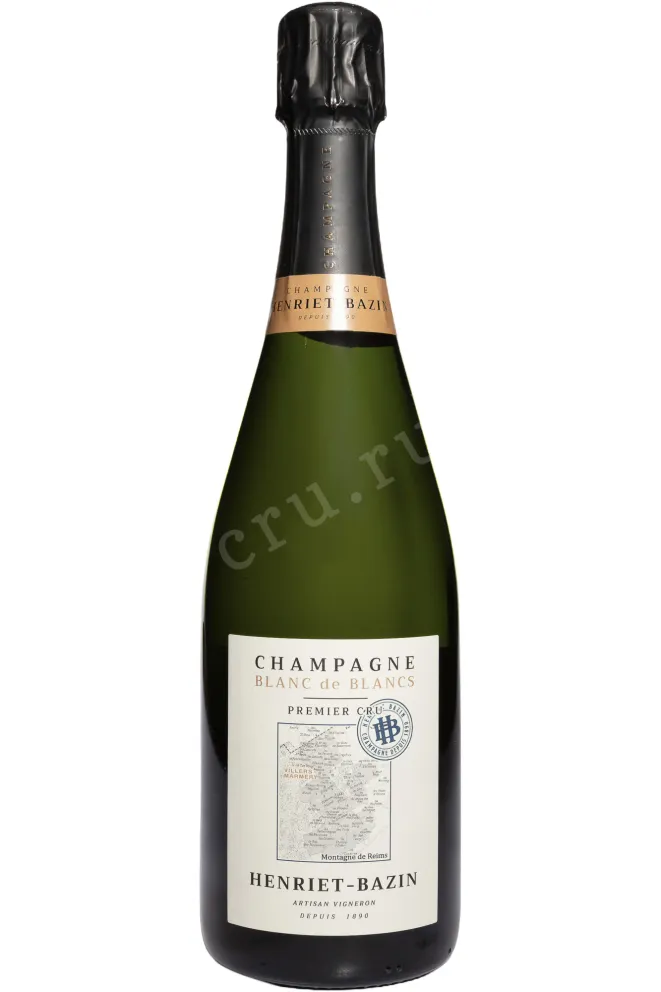Шампанское Henriet-Bazin Premeier Cru Blanc de Blancs Extra Brut 2019 0.75 л