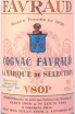 Этикетка Favraud VSOP 0.5 л