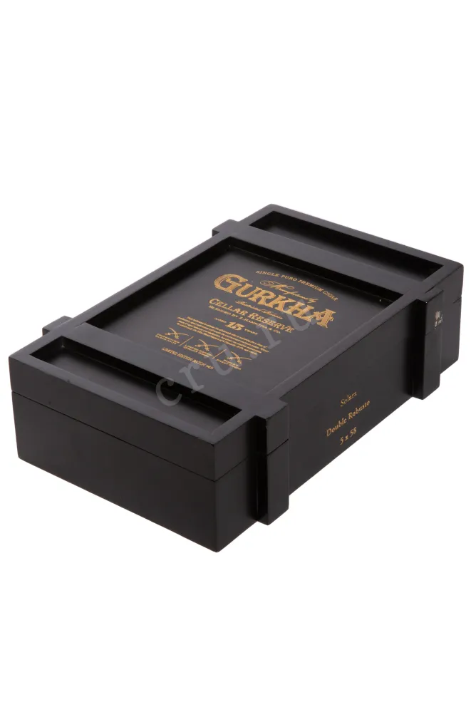 Коробка сигар Gurkha Cellar Reserve Solara Duoble Robusto