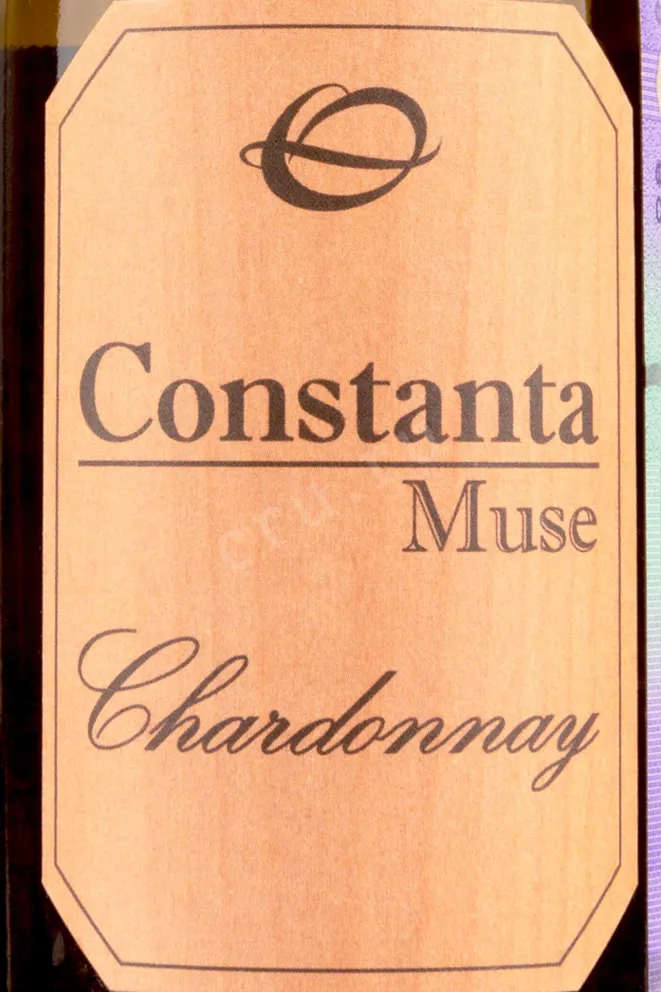 Этикетка Constanta Muse Chardonnay 0,187 л