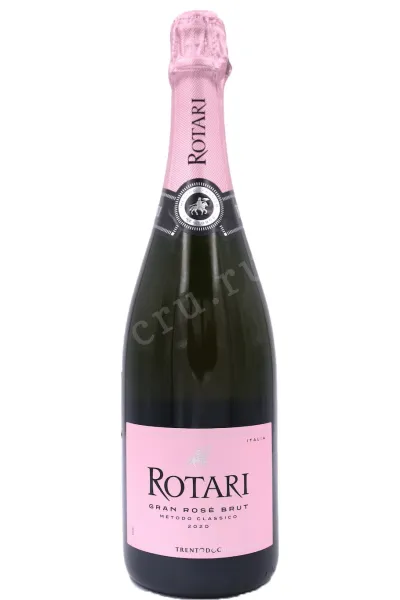 Игристое вино Rotari Rose Brut Metodo Classico Trento DOC  0.75 л