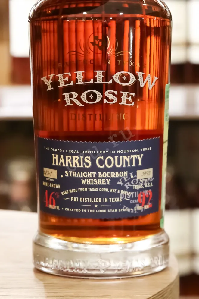 В магазине Крю Профи Yellow Rose Harris County (Bourbon) 0.75 л