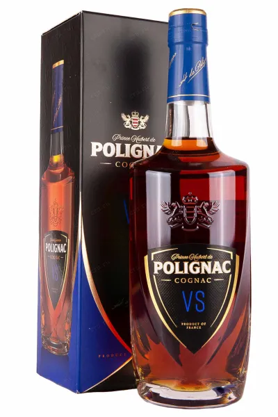 Коньяк Prince Hubert de Polignac VS in gift box  0.7 л