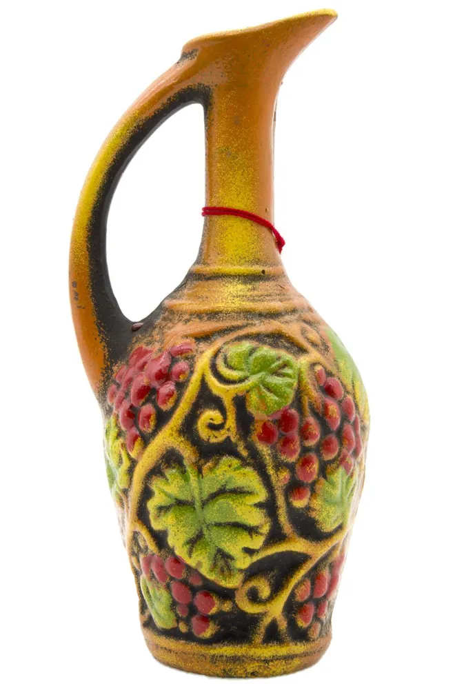 Вино Kvareli Cellar Saperavi clay bottle  0.75 л