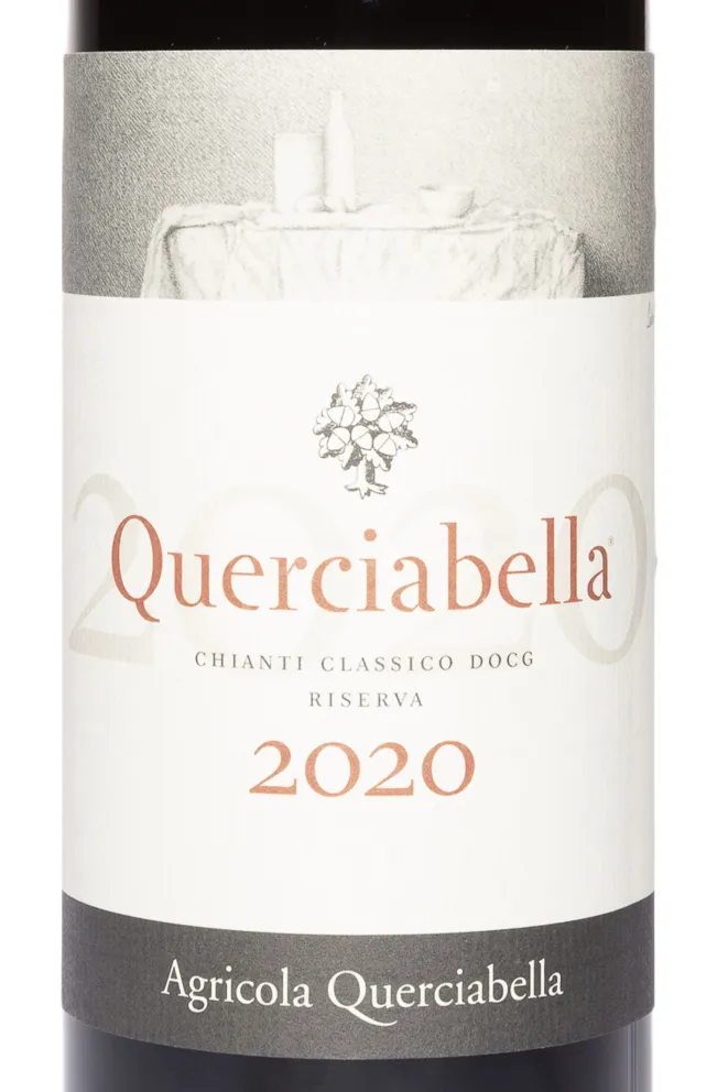 Этикетка Querciabella Chianti Classico Riserva DOCG 2020 0.75 л