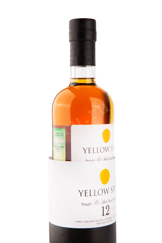 Бутылка виски Йеллоу Спот 12 лет в тубе 0.7 в тубе