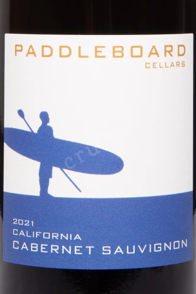 Этикетка Paddleboard Cellars Cabernet Sauvignon 2021 0.75 л