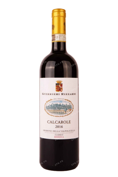 Вино Calcarole Amarone Classico della Valpolicella Riserva 2016 0.75 л